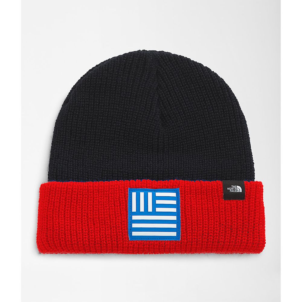 The North Face Beanies Mens Australia - The North Face Ic Free Navy / Red (LHJ-892637)